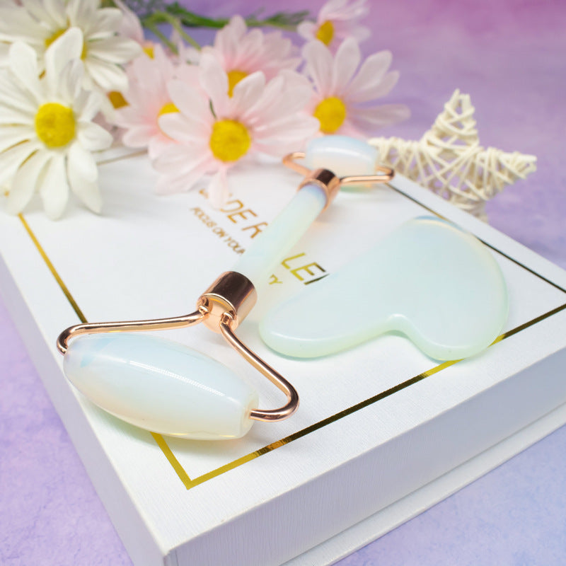 Rouleau Masseur Visage & Mâchoire - Relaxation Instantanée